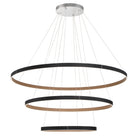 Eurofase 43900-015 Verdura 3-Tier LED Chandelier in Black