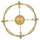 Hinkley Lighting 45783DA Leona Semi-Flush Mount in Distressed Brass