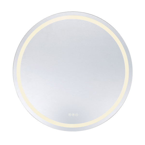 Miroir rond à LED Oneida