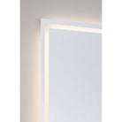 Miroir LED Beckett 2-1236-30X72 de Savoy House, finition givrée