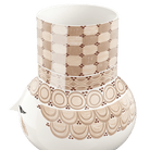 Bjørn Wiinblad 53113 Olga Vase in Sand