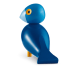 Kay Bojesen 39403 Figurine en bois oiseau chanteur bleu