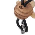 Porte-clés singe Kay Bojesen 39806 en teck/limba argenté