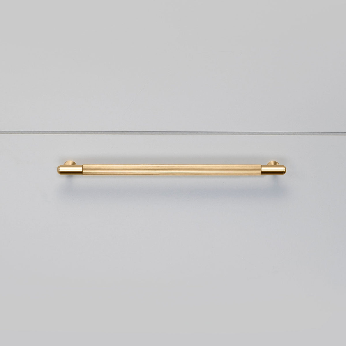 Buster + Punch - NPB-05351 - Pull Bar - Linear Plate -  - Brass