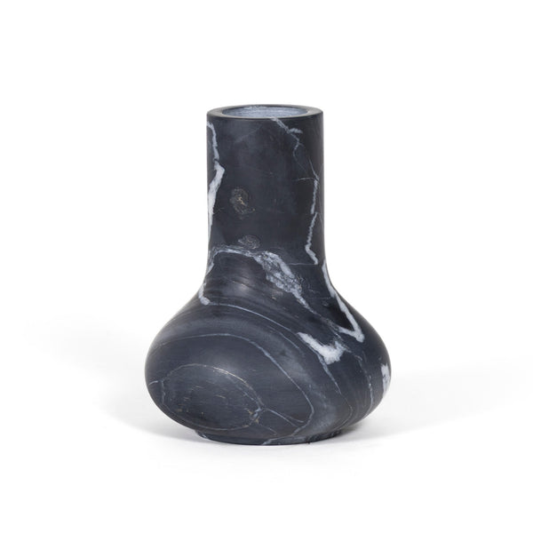 Vase en marbre jaspe