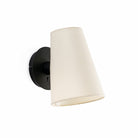Faro Barcelona 20031-88-US Lupe Wall Sconce in Black/Beige