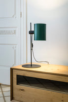 Faro Barcelona 20033-81-US Guadalupe Table Lamp in Black/Green