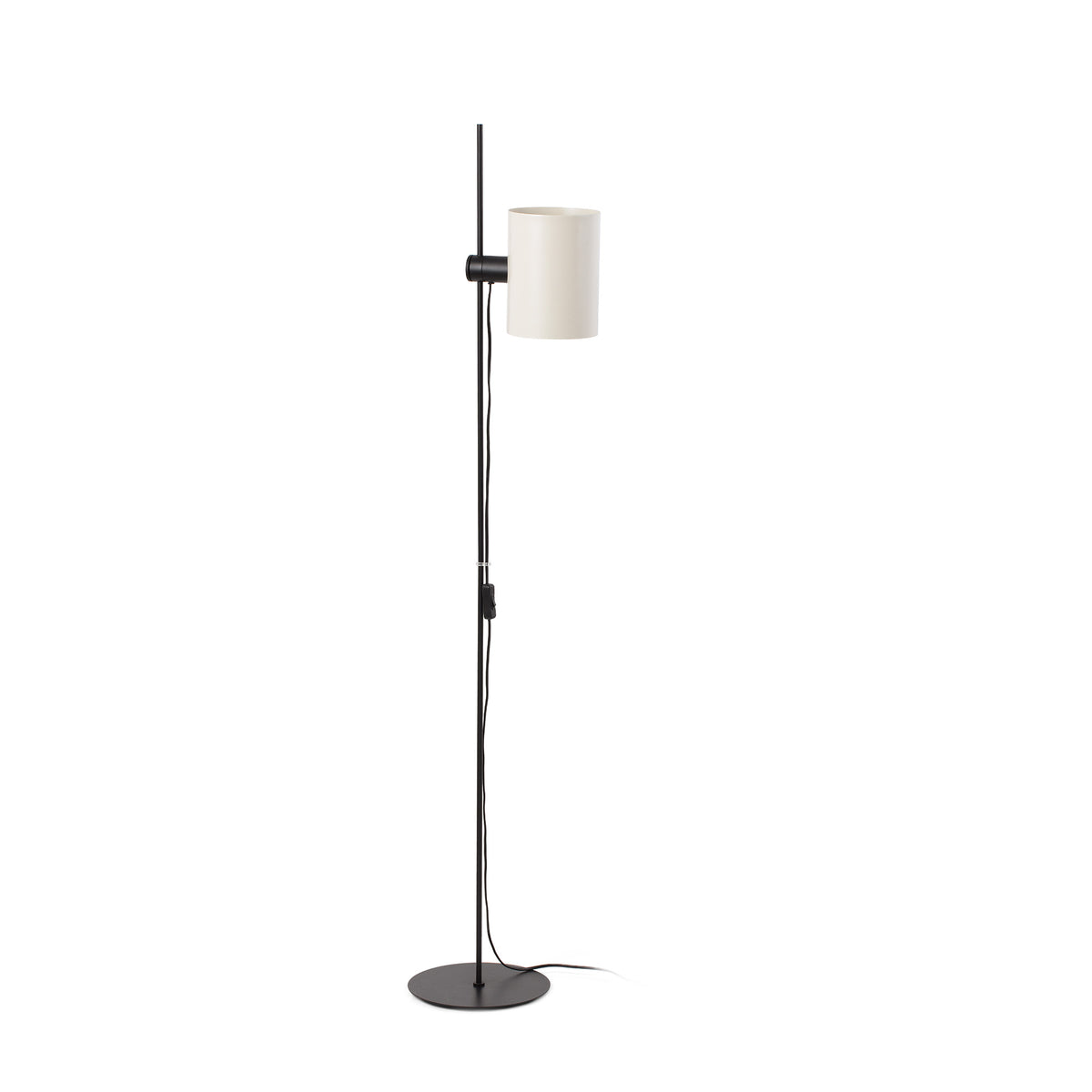 Faro Barcelona 20034-80-US Guadalupe Floor Lamp in Black/Beige