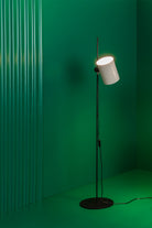 Faro Barcelona 20034-80-US Guadalupe Floor Lamp in Black/Beige
