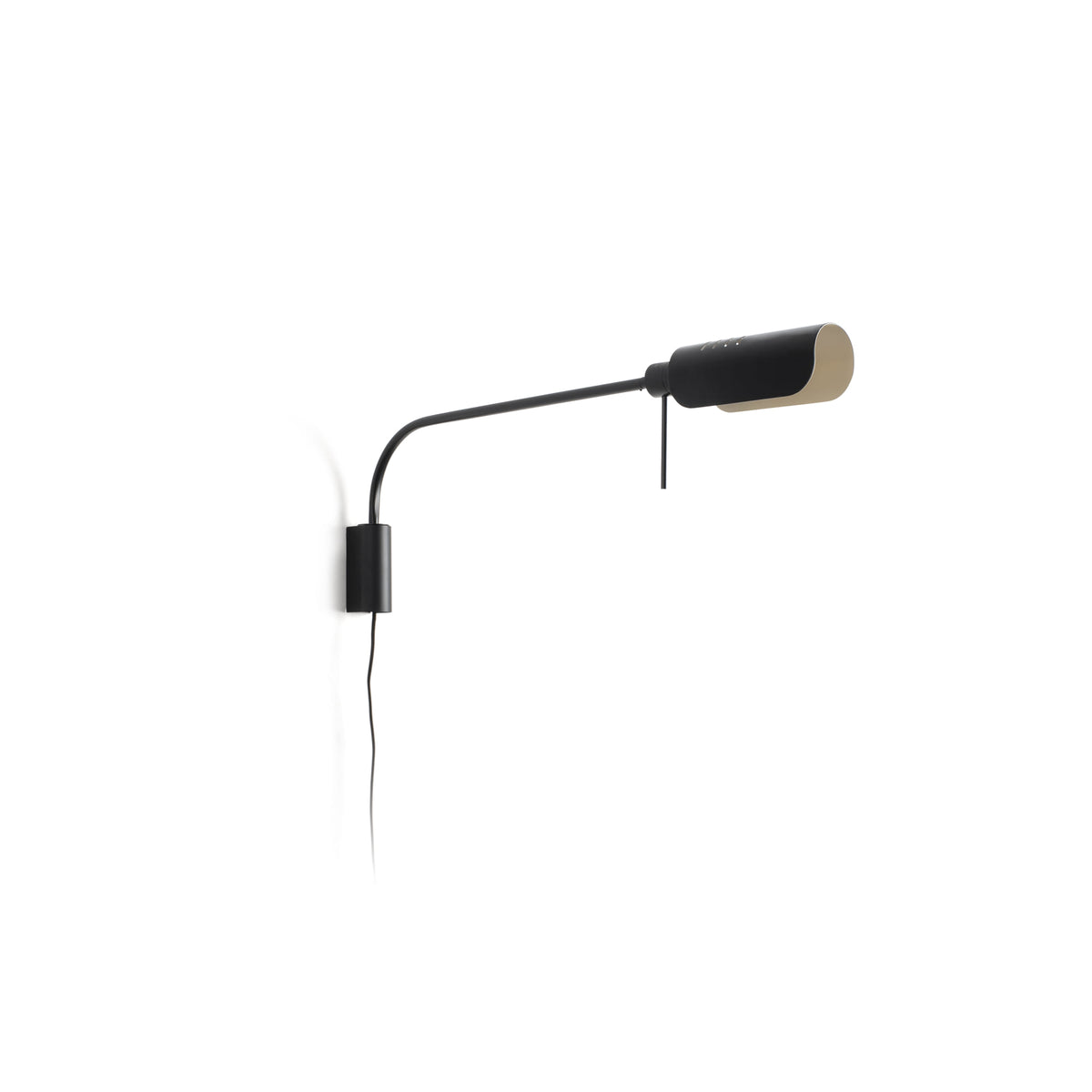 Faro Barcelona 20040-133-US Martinica Wall Sconce with Arm in Black