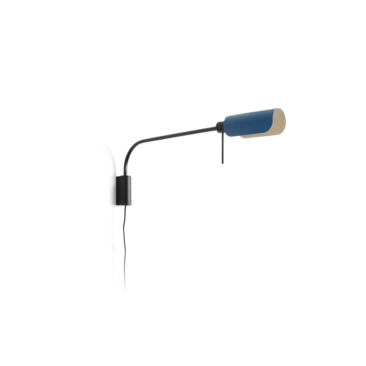Faro Barcelona 20040-134-US Martinica Wall Sconce with Arm in Blue