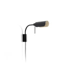 Faro Barcelona 20042-133-US Martinica Wall Sconce with Arm in Black