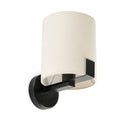 Faro Barcelona 20052-US Nila Wall Sconce in Black/Off-White