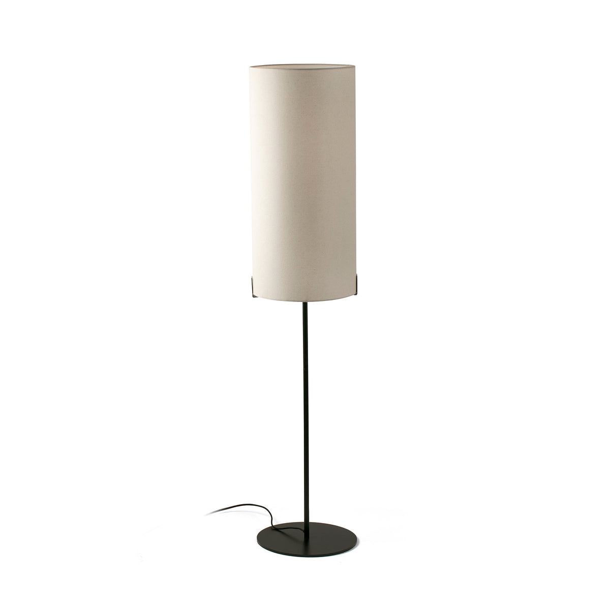 Faro Barcelona 20055-US Nila Floor Lamp in Black/Off-White