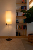 Faro Barcelona 20055-US Nila Floor Lamp in Black/Off-White
