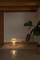 Faro Barcelona 20069-US Shan Table Lamp in Beige