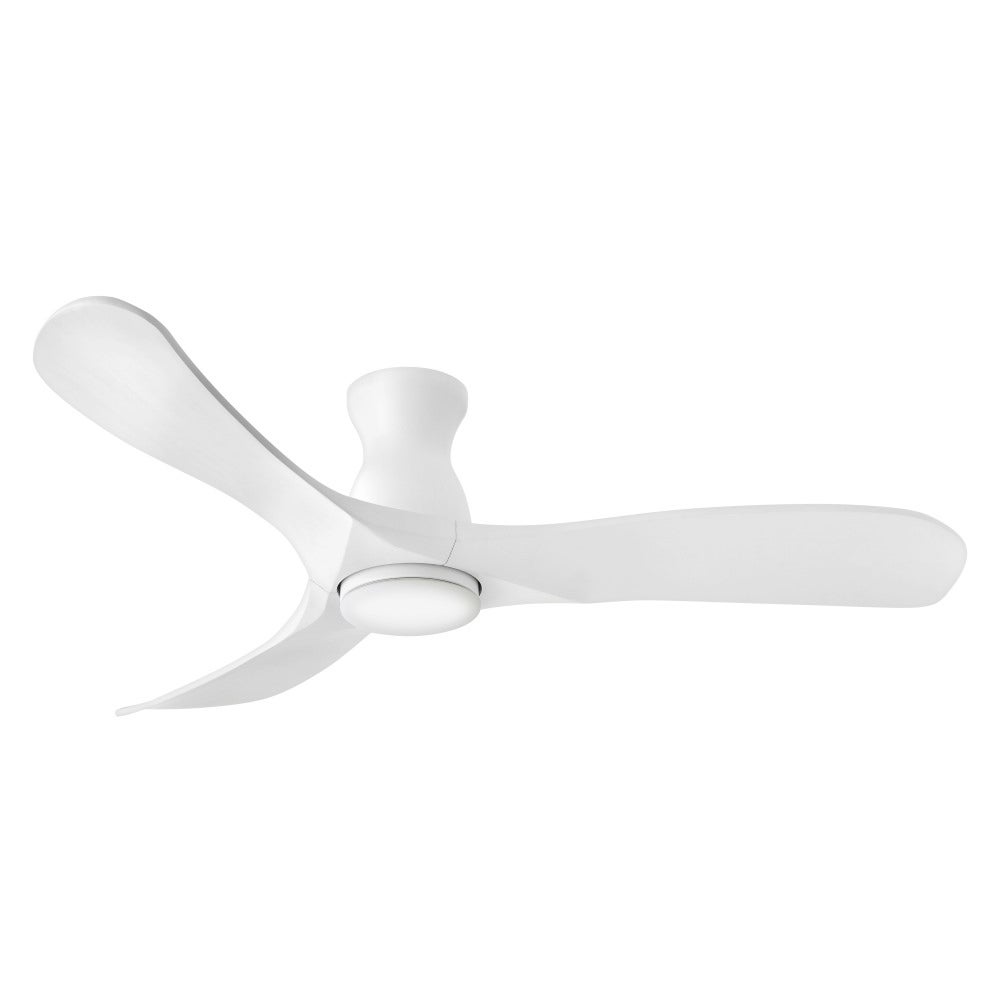Luminaire encastré intelligent à DEL Hinkley Lighting 903456FWW-LDD Swell Ventilateur  en blanc mat