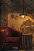 Faro Barcelona 20160-US Whizz Pendant in Black/Satin Gold