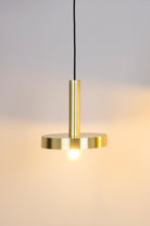 Faro Barcelona 20161-US Whizz Pendant in Satin Gold/Black