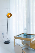 Faro Barcelona 20164-96-US Whizz Floor Lamp in Gold/Black
