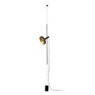 Faro Barcelona 20166-95-US Whizz Convertible Pendant / Floor Lamp in Black/Gold