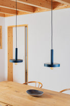 Faro Barcelona 20169-US Whizz Pendant in White/Blue