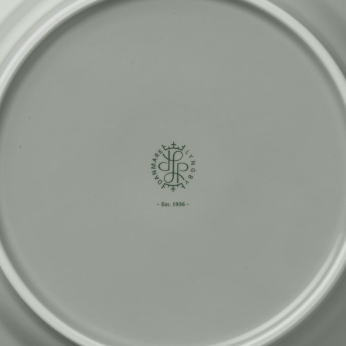 Lyngby Porcelæn 201815 Plaque de terre Rhombe en mousse