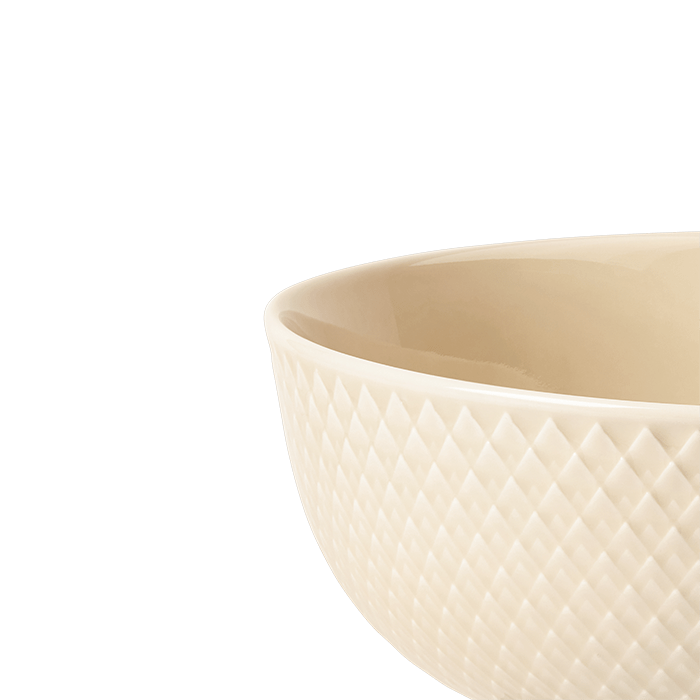 Lyngby Porcelæn 201821 Bol de service Rhombe Earth en marbre