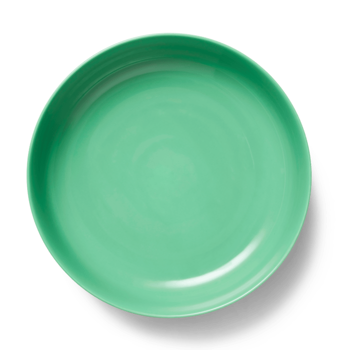 Lyngby Porcelæn 201919 Bol de service Rhombe Color en vert