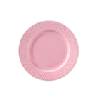 Lyngby Porcelæn 201930 Rhombe Color Plate in Rose