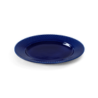 Lyngby Porcelæn 201936 Rhombe Color Plate in Dark Blue