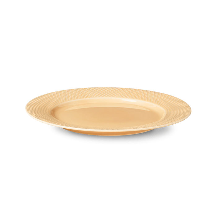 Lyngby Porcelæn 201945 Rhombe Color Plate in Sand