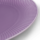 Lyngby Porcelæn 201950 Plat de service ovale couleur Rhombe en violet