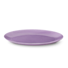 Lyngby Porcelæn 201950 Plat de service ovale couleur Rhombe en violet