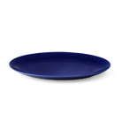 Lyngby Porcelæn 201953 Plat de service ovale couleur Rhombe en bleu foncé