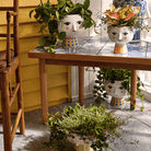 Bjørn Wiinblad 56520 Eva Flowerpot on Base in Blue