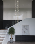 Sonneman 2161.38CS-27 Constellation 6" LED courte Suspension en laiton satiné