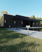 Sonneman REALS LED Double Bollard with Dome Cap