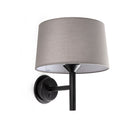 Faro Barcelona 20221-129-US Windsor Wall Sconce in Black/Gray