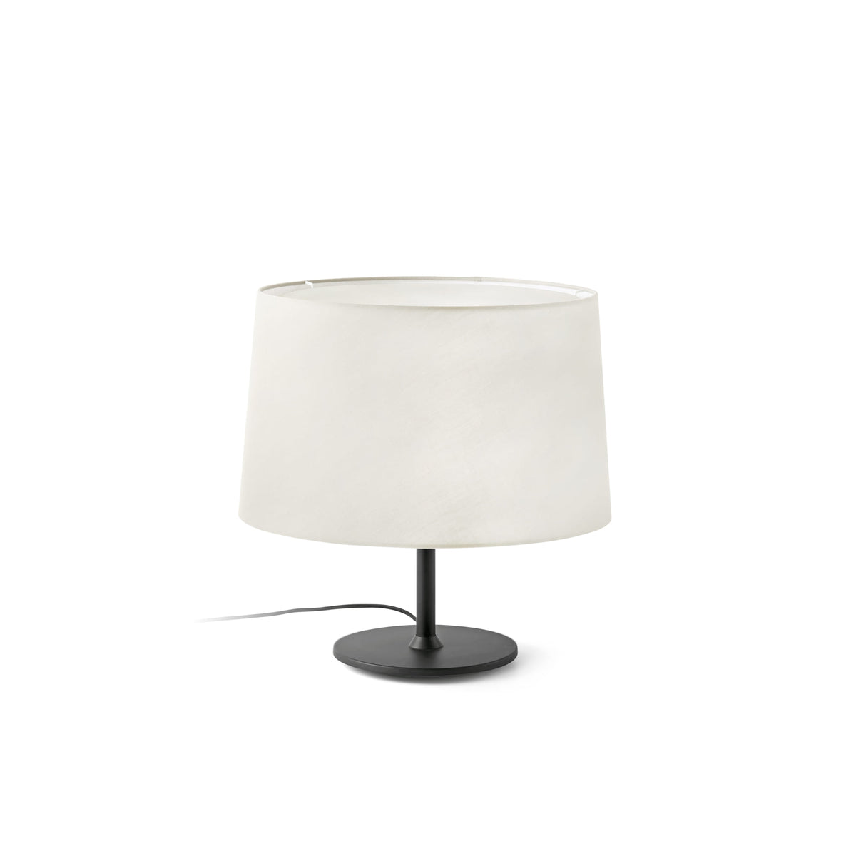Faro Barcelona 20225-151-US Windsor Table Lamp in Black/Linen