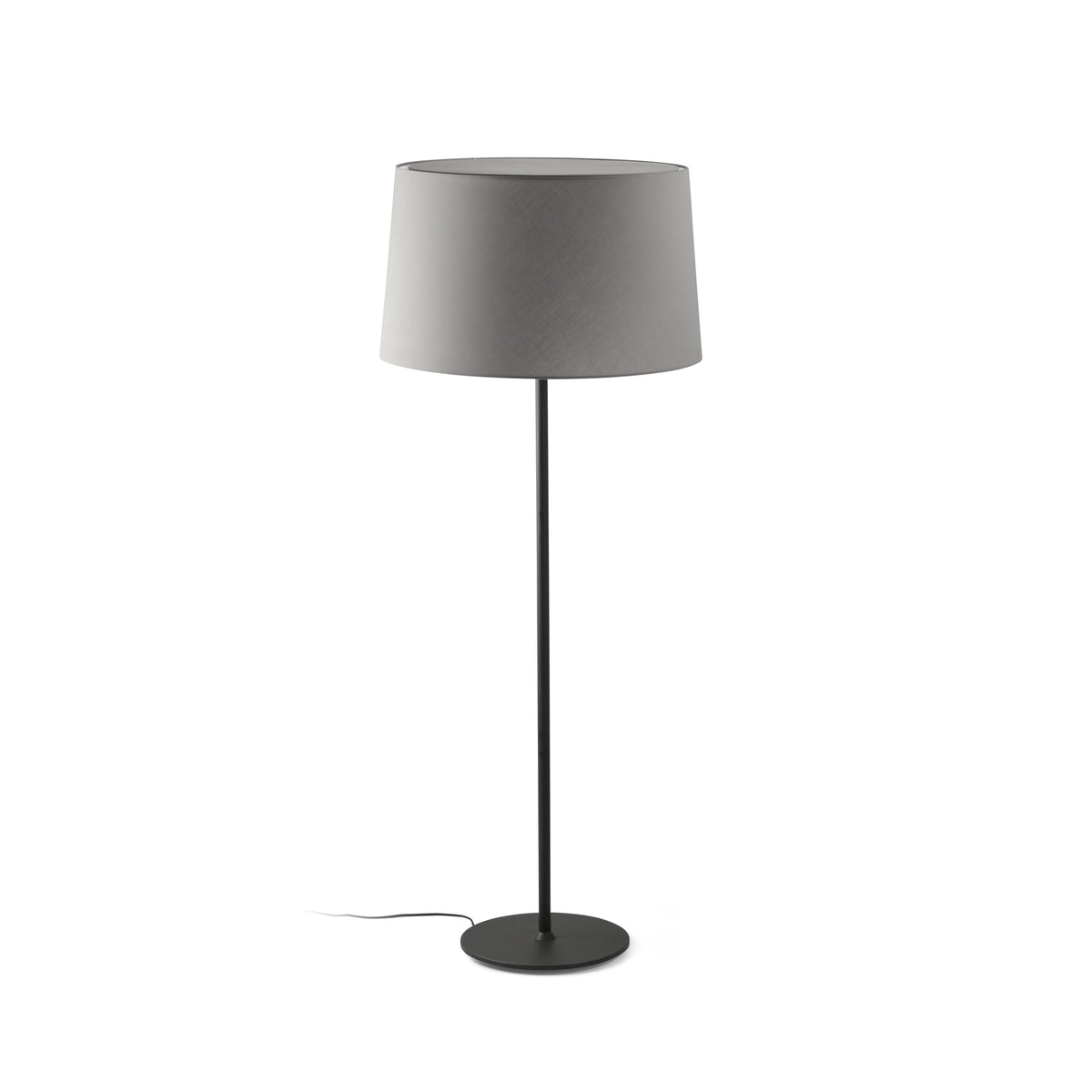Faro Barcelona 20227-131-US Windsor Floor Lamp in Black/Gray