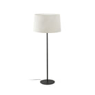 Faro Barcelona 20227-152-US Windsor Floor Lamp in Black/Linen
