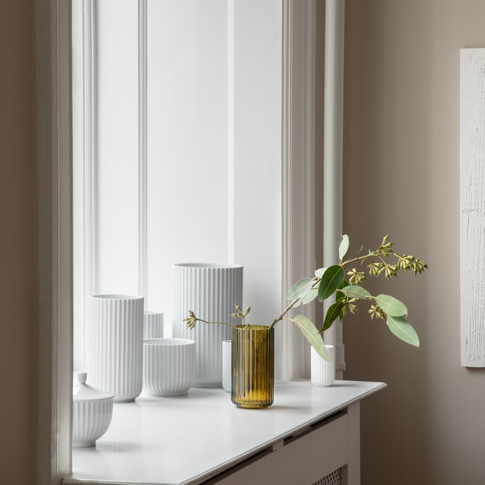 Lyngby Porcelæn 200783 Lyngby Vase in White