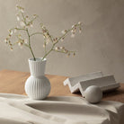 Lyngby Porcelæn 201555 Tura Vase in White