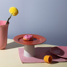 Lyngby Porcelæn 201935 Rhombe Color Plate in Terracotta