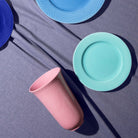 Lyngby Porcelæn 201990 Rhombe Color Plate in Aqua