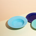 Lyngby Porcelæn 201982 Rhombe Color Plate in Turquoise