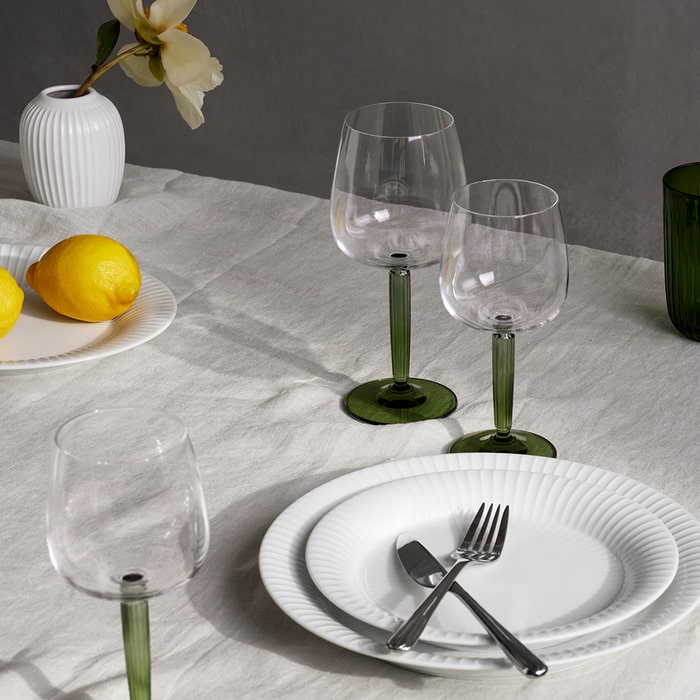 Kähler 693074 Hammershøi Verre à vin Vert