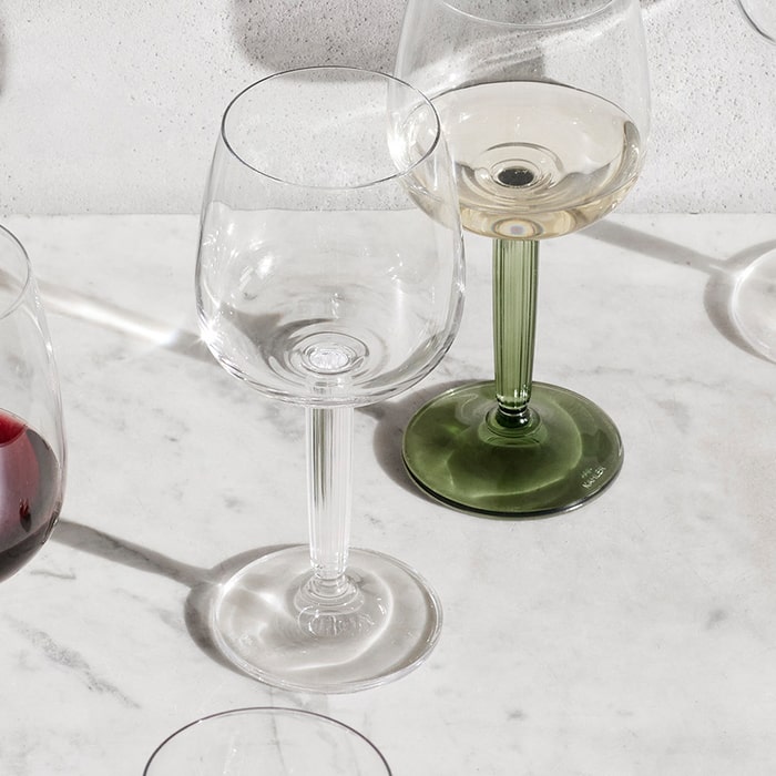 Kähler 693074 Hammershøi Verre à vin Vert