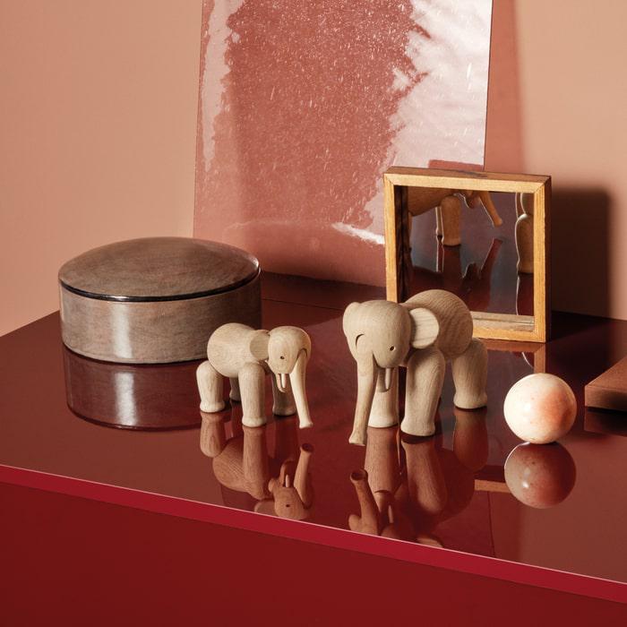 Kay Bojesen 39252 Elephant Wooden Figurine in Oak